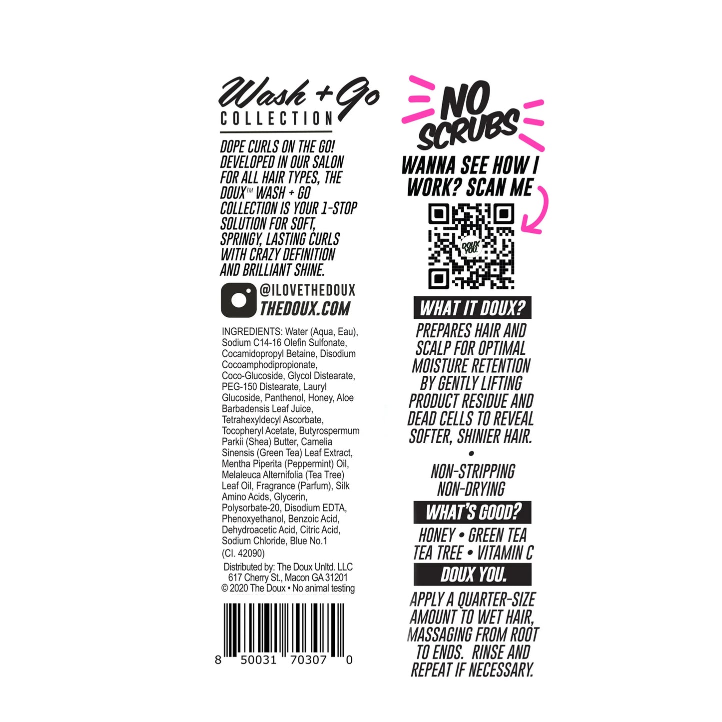 The Doux No Scrubs Exfoliating Shampoo