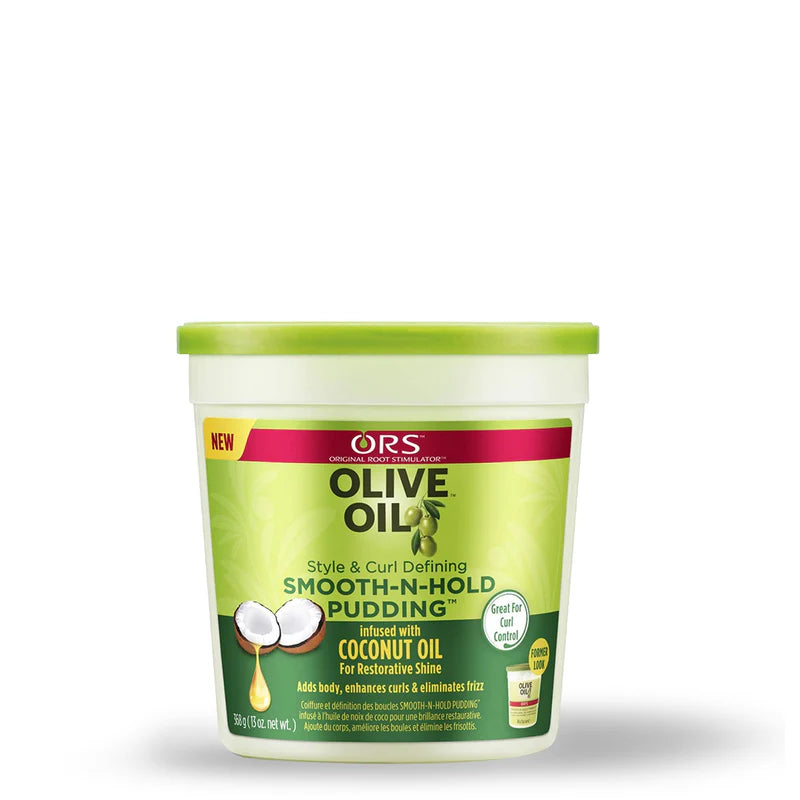 Olive Oil Style and Curl Smooth n Hold Pudding 13oz