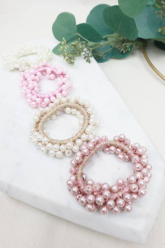 Pearl Hair Tie Set