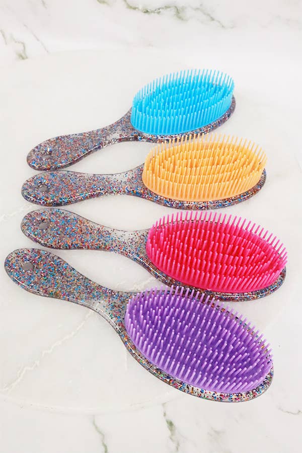 Hairbrush with Mirror