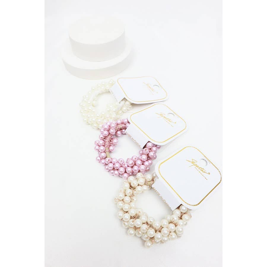 Pearl Hair Tie Set
