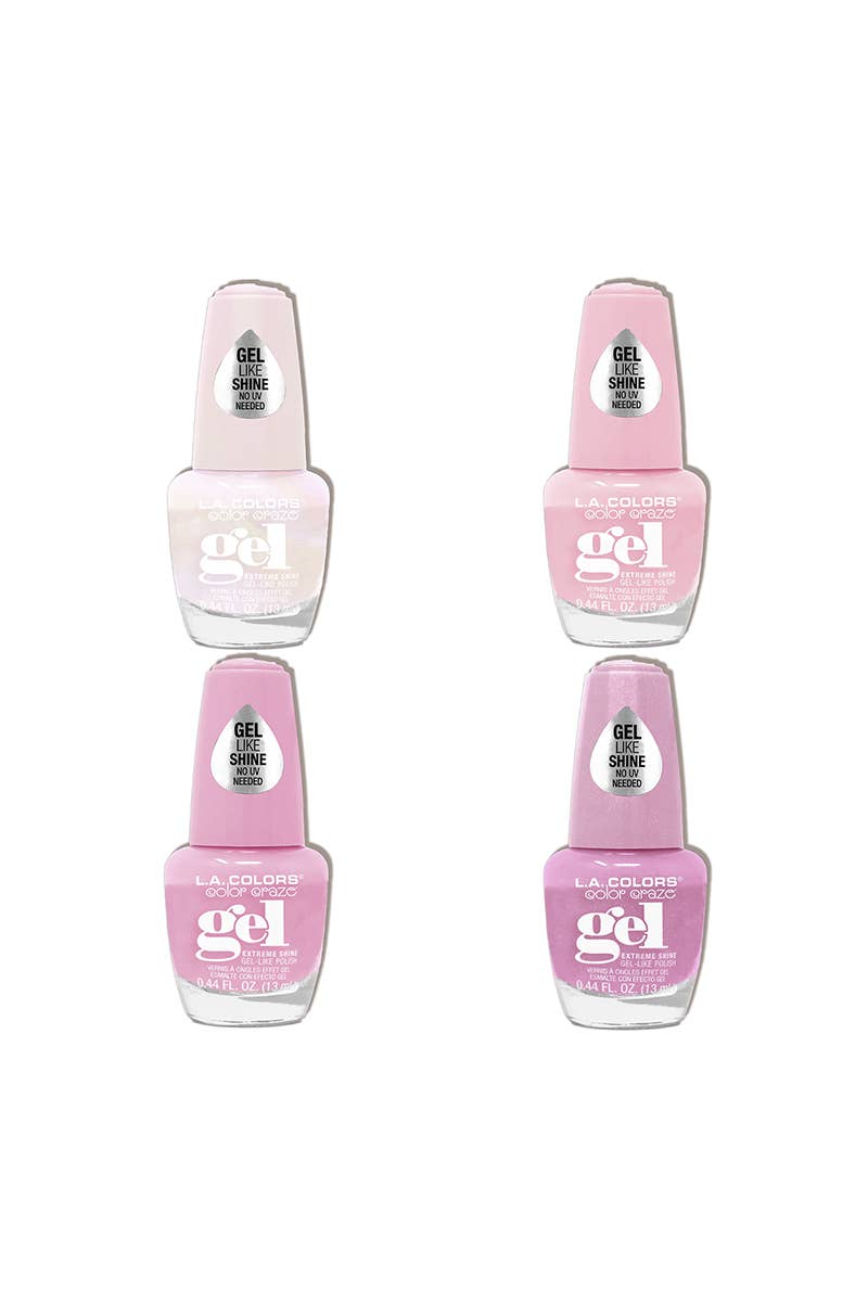 LA Colors Pink Please Gel Nail Polish