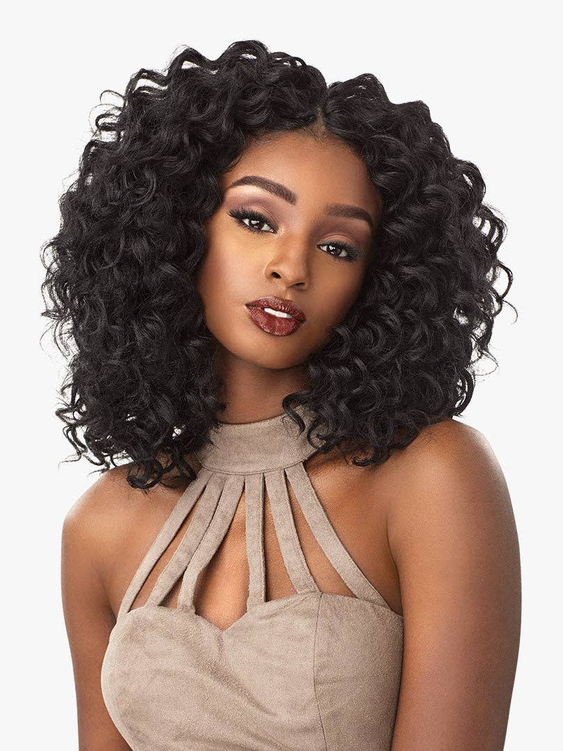 Sensationnel Lulutress Crochet Hair Deep Wave 12″