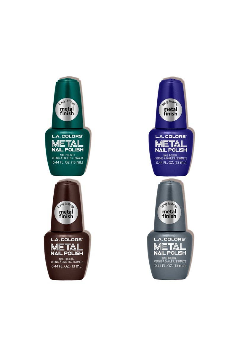 LA Colors Dark Metal Nail Polish