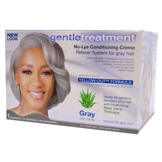 Gentle Treatment No-Lye Relaxer for Gray Hair