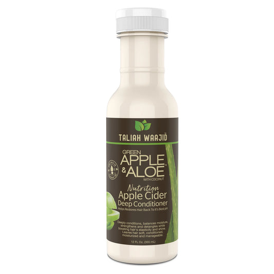 Taliah Waajid Green Apple and Aloe Nutrition Apple Cider Deep Conditioner 12 oz