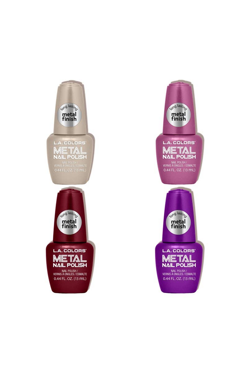 LA Colors Dark Metal Nail Polish