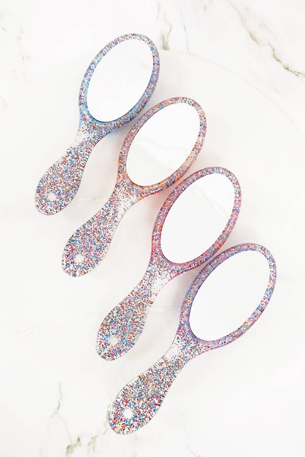 Hairbrush with Mirror