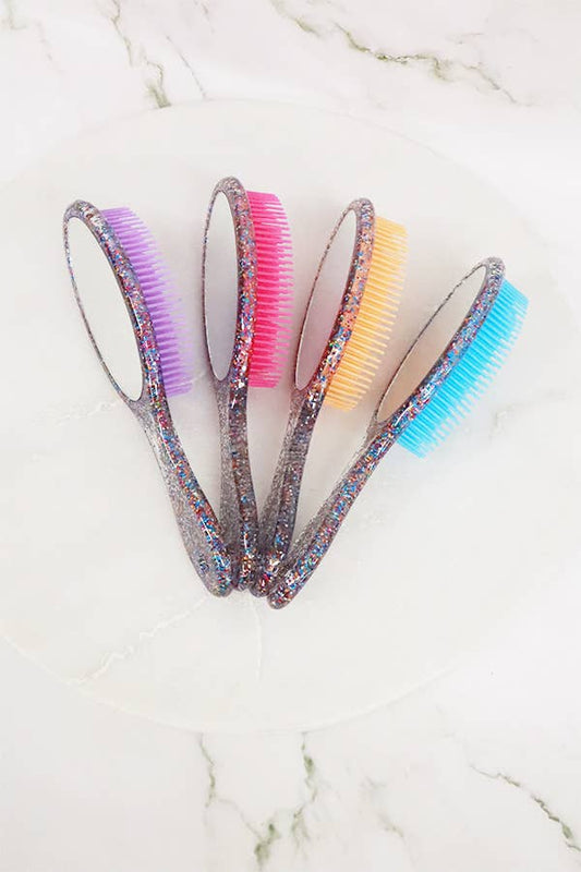 Hairbrush with Mirror