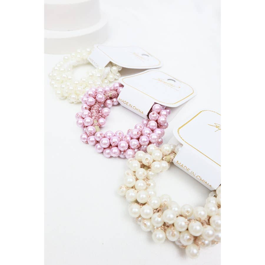 Pearl Hair Tie Set