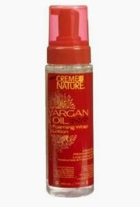 Creme of Nature Argan Oil Style and Shine Foaming Mousse 7oz