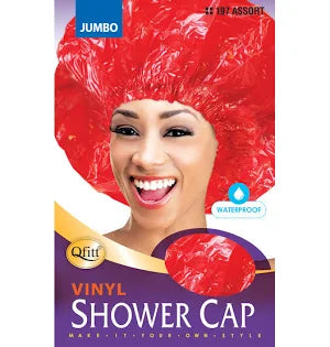 Qfitt Jumbo Vinyl Shower Cap