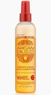 Creme of Nature Argan Oil Strength & Shine Leave-In Conditioner 8.4oz
